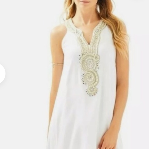 LILLY PULITZER VALLI SOFT SHIFT DRESS - Size S. - Picture 13 of 15
